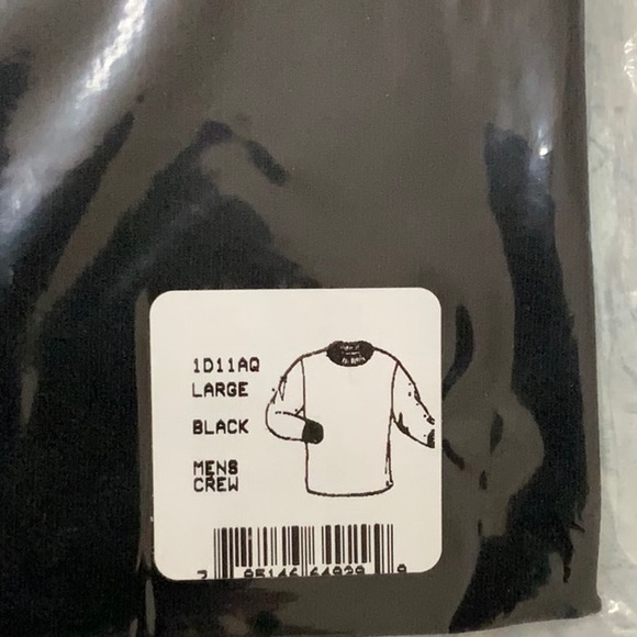 PolarMax (1.0) LIGHT WEIGHT TECH BASELAYER CREW- Black - Picture 11 of 12